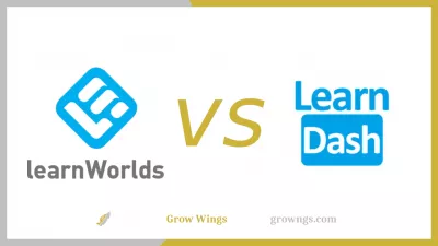 LearnWorlds vs LearnDash: lequel choisir? : LearnWorlds vs LearnDash: lequel choisir?