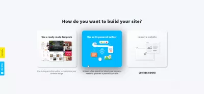 The Complete GetResponse Website Builder Review : Website builder options to create a website from scratch