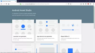 Bagaimana cara membuat aplikasi di Google Play Store? : Situs web Android Asset Studio