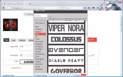 Desain Logo Online Yang Efektif Dalam 8 Langkah Gratis : Memilih jenis font unik untuk teks pada logo