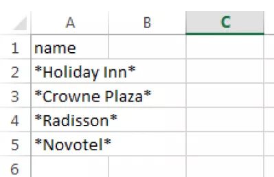 Automatski filtar za bezbolni Excel na više od 2 kriterija : Izrada popisa kriterija filtra
