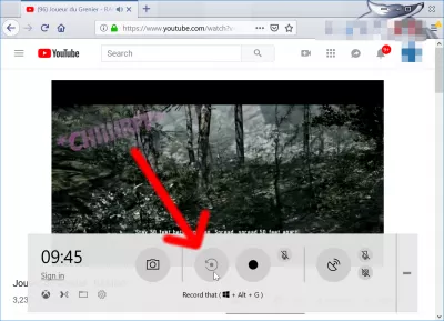 4 moduri gratuite de a înregistra ecranul pe Windows 10! : Afișare video pe ecran cu bara de meniu audio