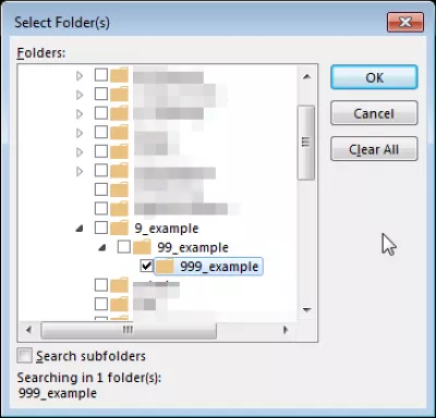 Outlook finner e-postmappe i noen enkle trinn : Mapphierarkivisning