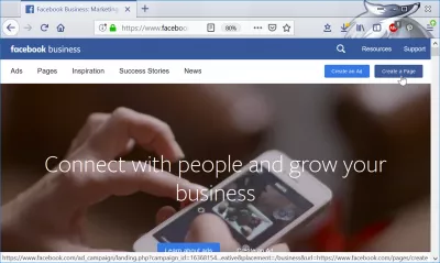 Kaip sukurti Facebook verslo puslapį : sukurti "Facebook" verslo puslapį