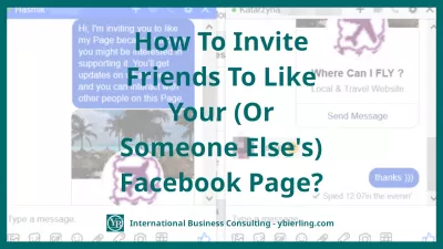 วิธีเชิญเพื่อนให้ชอบหน้า Facebook ของคุณ (หรือคนอื่น)? : ข้อความเชิญไปยังหน้า Facebook
