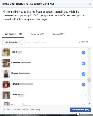 Як Запросити Друзів Сподобатися Вашій (Чи Чужій) Сторінці У Facebook? : Як запросити людей подібно до вашої сторінки Facebook