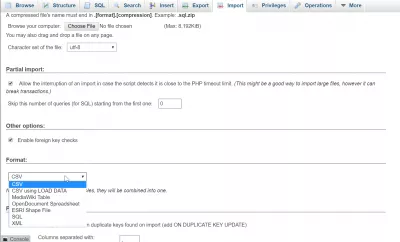 Як імпортувати файл Excel у базу даних MySQL в PHPMyAdmin : Як імпортувати Excel до MySQL PHP MyAdmin