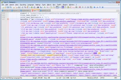 Kako formatirati XML u Notepad + + : Neformatirana XML datoteka