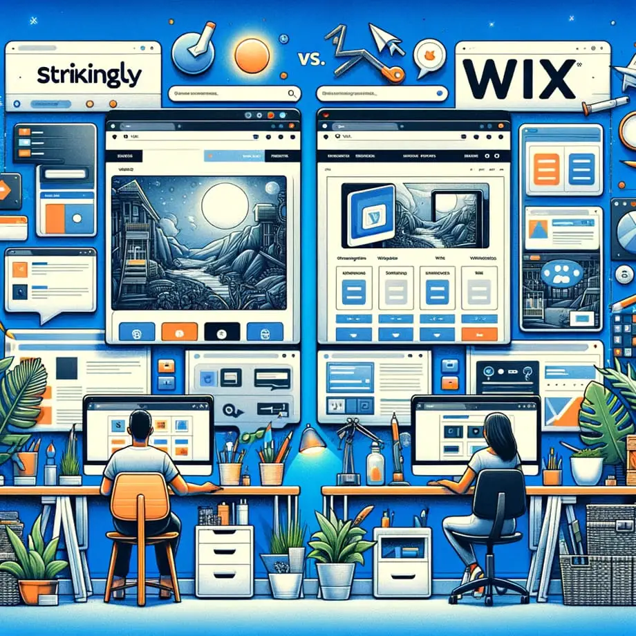 Strikingly проти Wix Review